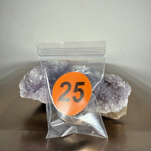 Fossil Coral Gemstone Gray Teardrop Handmade Silver Ring Artisan Jewelry Size 7 - Picture 5 of 5